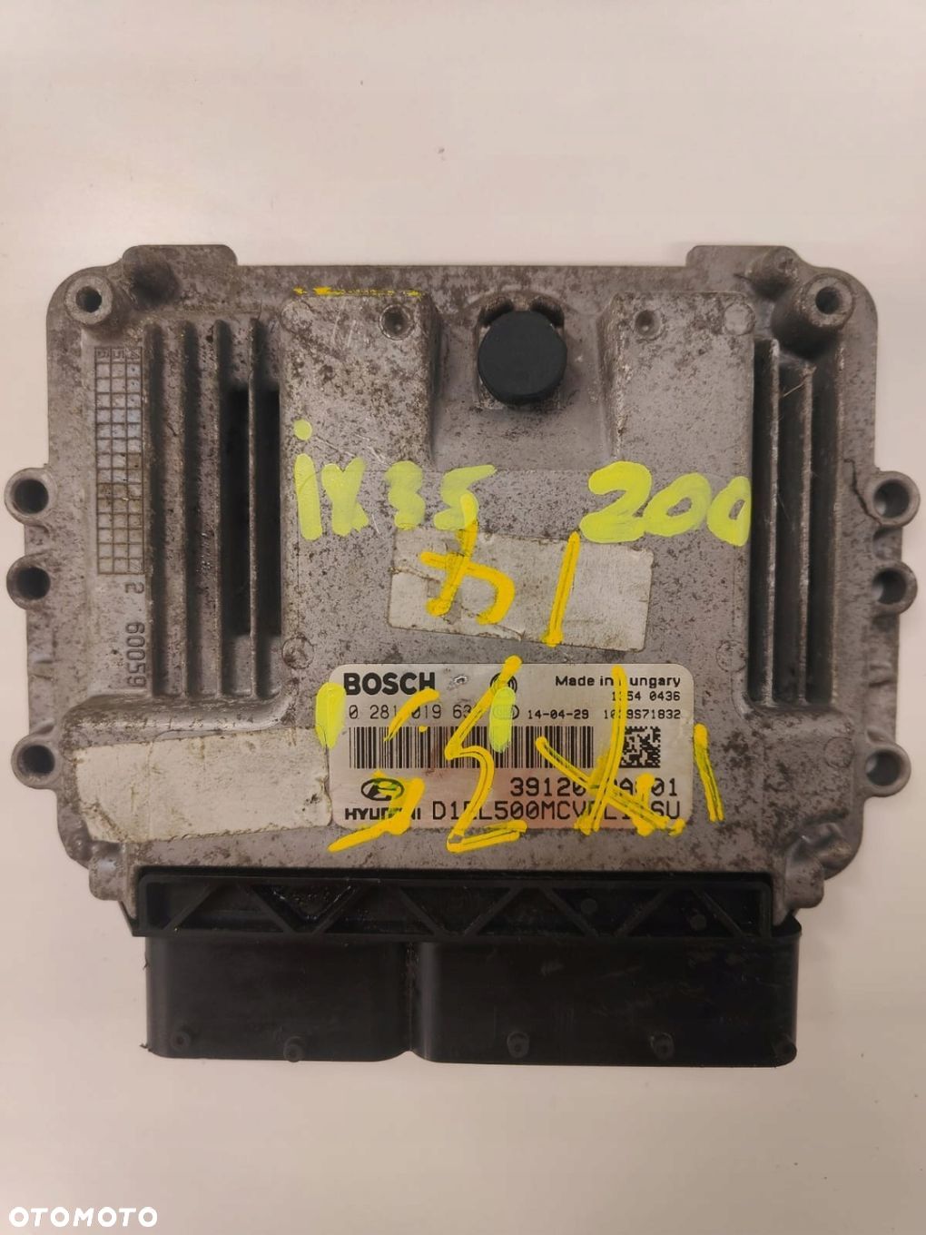 HYUNDAI IX35 1.7 CRDI 0281019639 39120-2A001 KOMPUTER STEROWNIK SILNIKA - 1