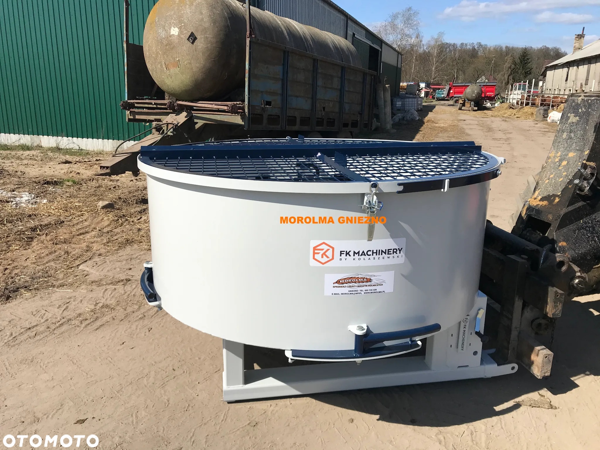 NAJWYŻSZA JAKOŚĆ Betoniarka mixer ciągnikowa KOŁASZEWSKI FK MACHINERY mieszadło mikser - 6