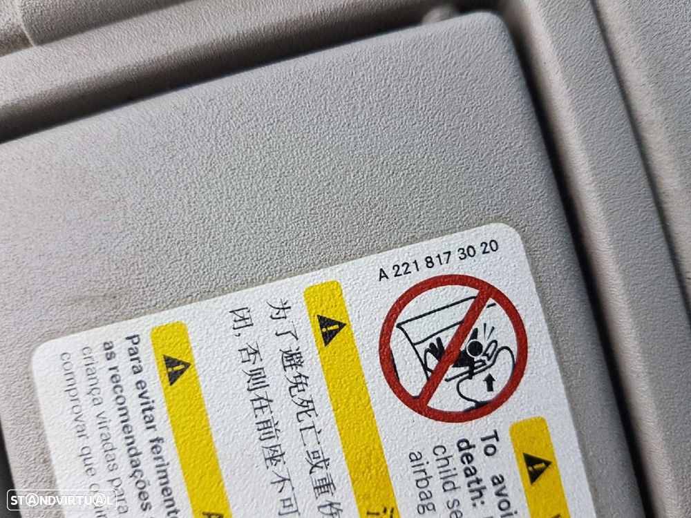 PÁLA DO SOL DIREITA MERCEDES CLASE C (W204) BERLINA C 200 CDI (204.007) - 2