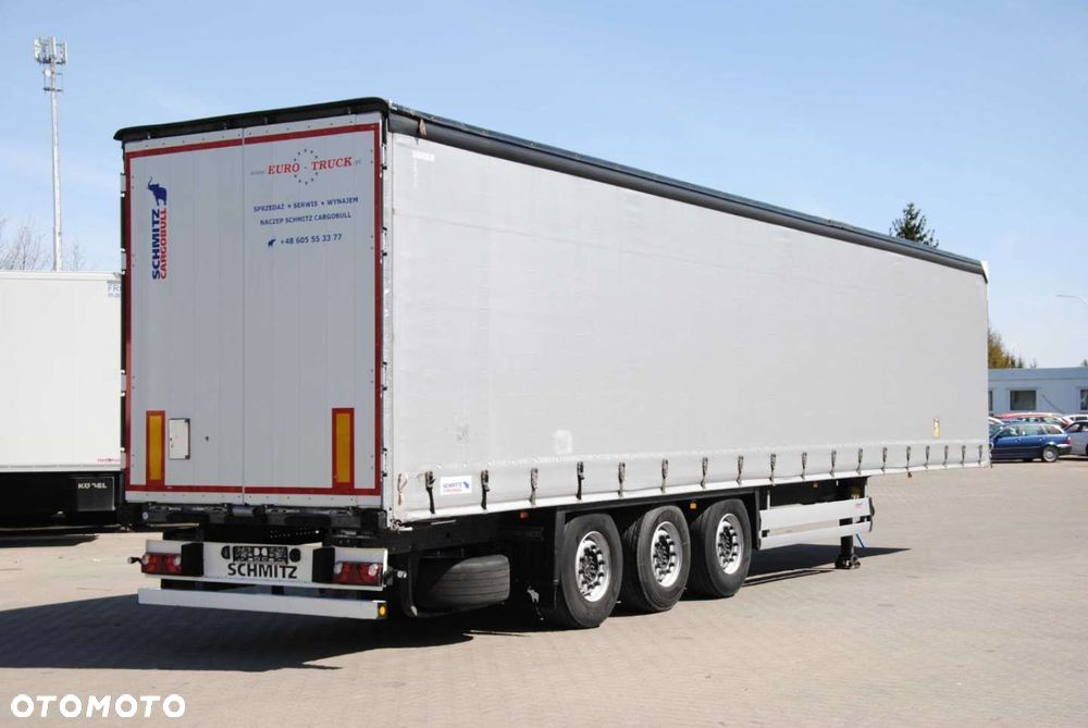 Schmitz Cargobull SCS kurtyna, podnoszona oś - 4