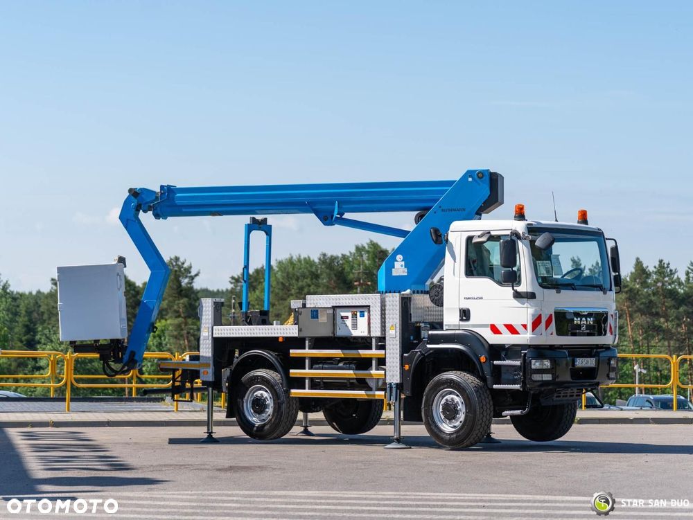 MAN TGM 13.250 4x4 RUTHMANN T180.1.S9 Podnośnik Koszowy - 7