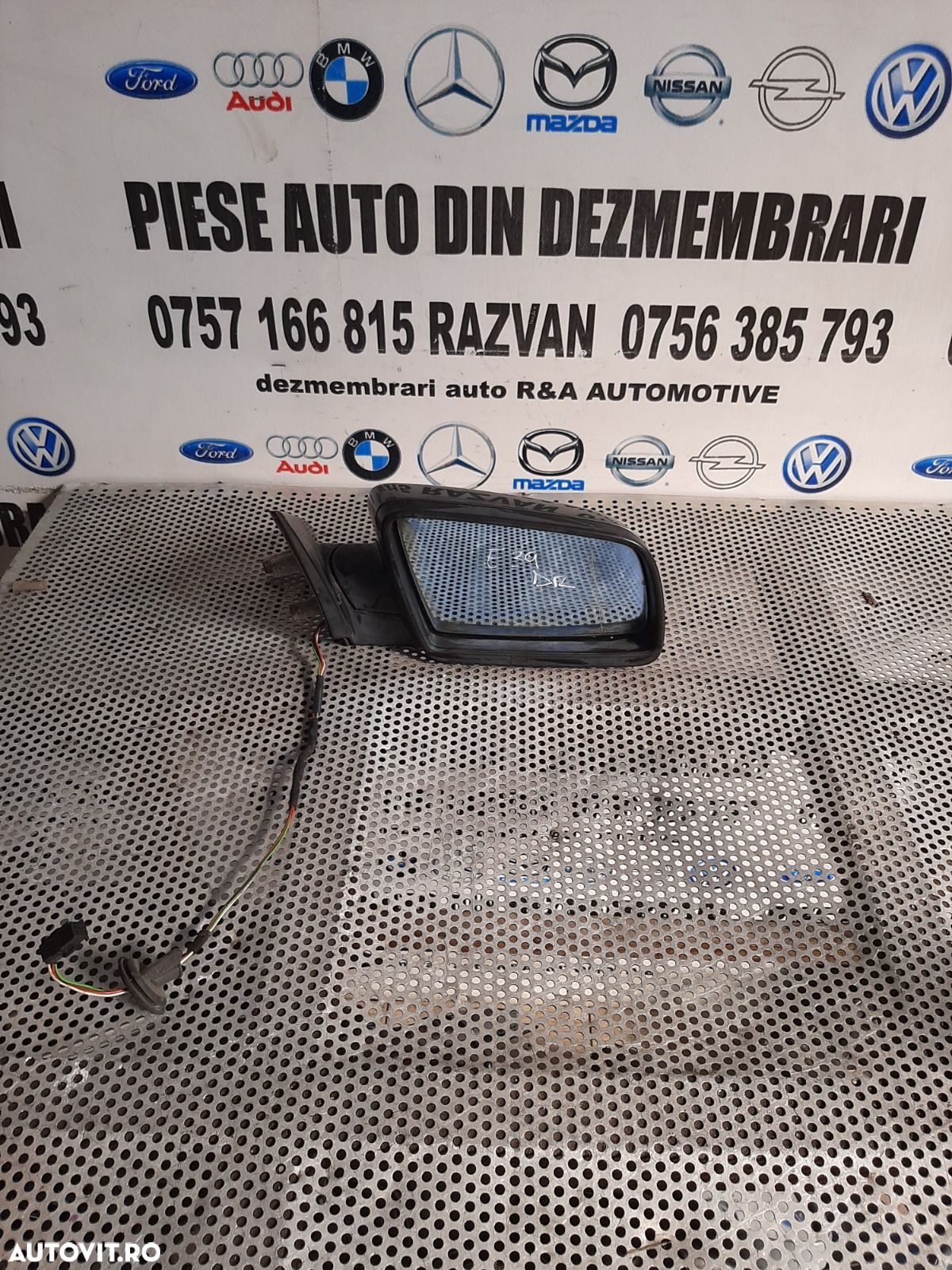 Oglinda Dreapta Electrica Bmw E39 Vandut De Firma Cu Garantie Livram Oriunde In Tara - 1