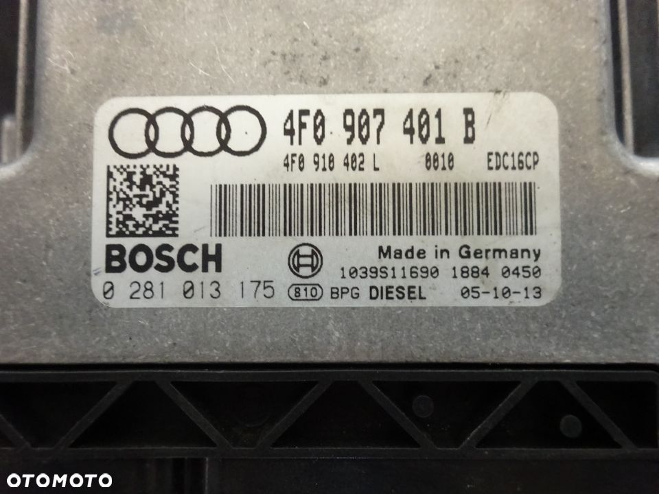 4F0907401B sterownik komputer silnika Audi A6 C6 A4 B8 3.0 tdi BMK ASB - 2