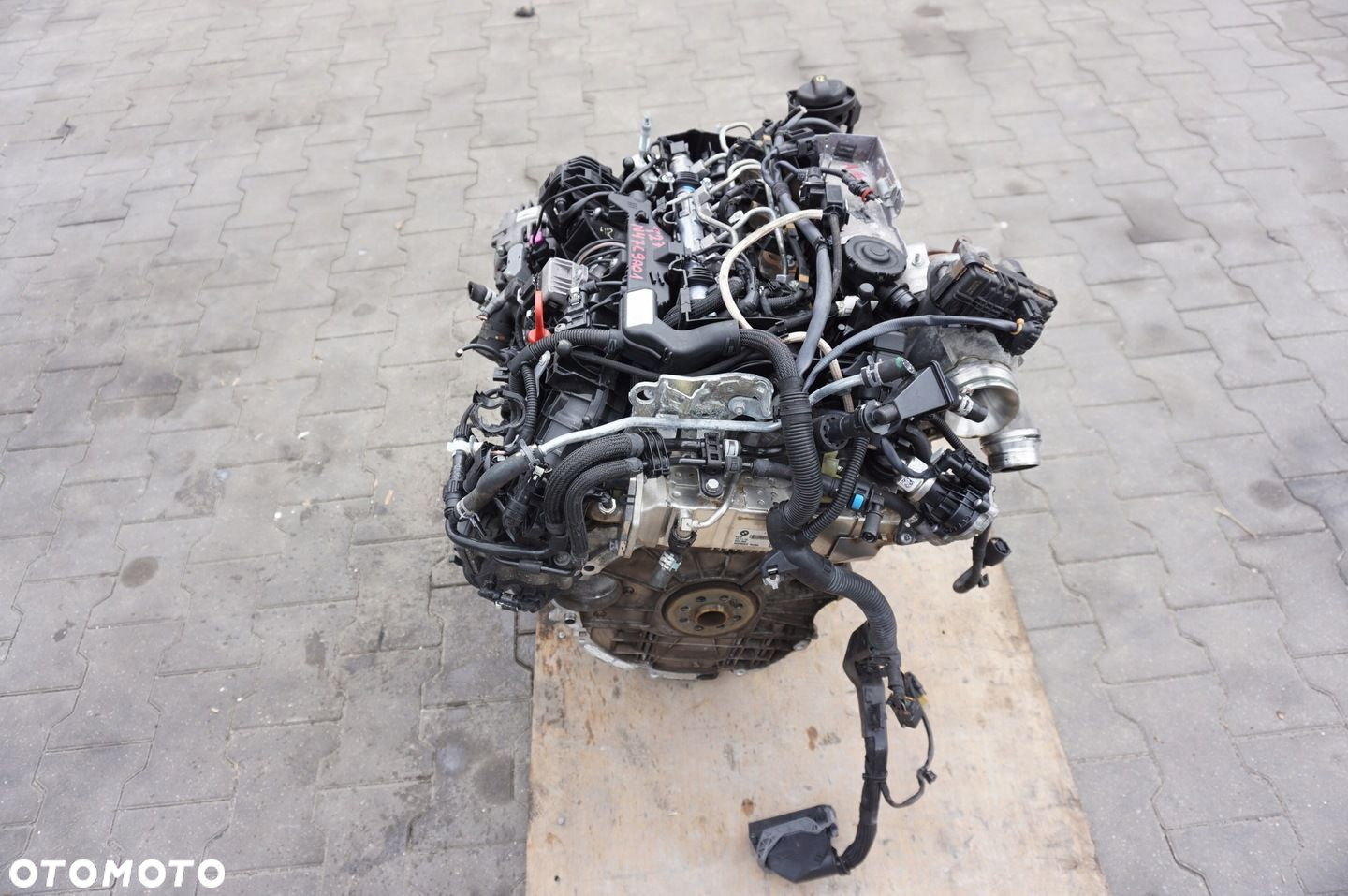 SILNIK N47C9A01 TOYOTA AVENSIS T27 T29 BMW 1.6 D4D 82 TYS KM KOMPLETNY - 6
