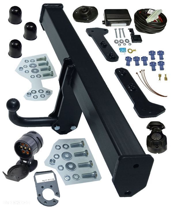 VOLVO XC70 II2 2007do2016 FACELIFTING KOMPLETNY HAK HOLOWNICZY + MODUŁ + WIĄZKA + GNIAZDO 13 PIN - 10