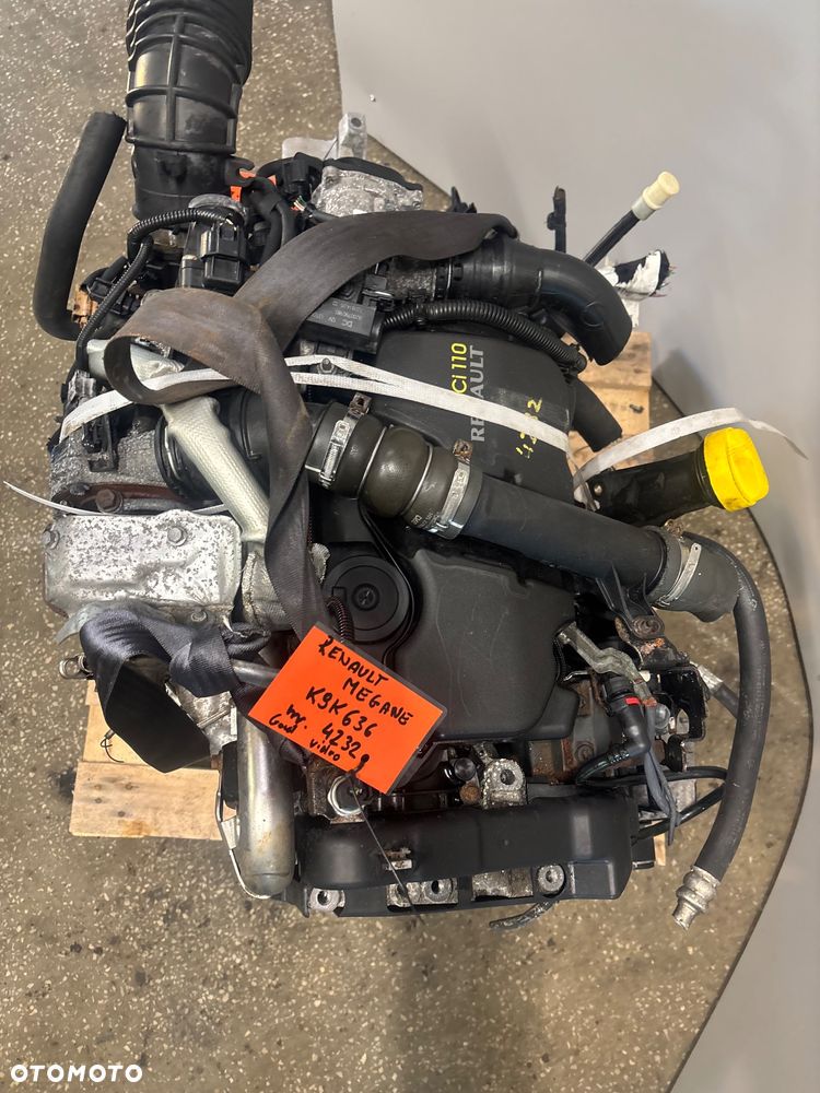 SILNIK KOMPLETNY RENAULT CLIO MEGANE 1.5 DCI K9K636 FILM VIDEO - 11