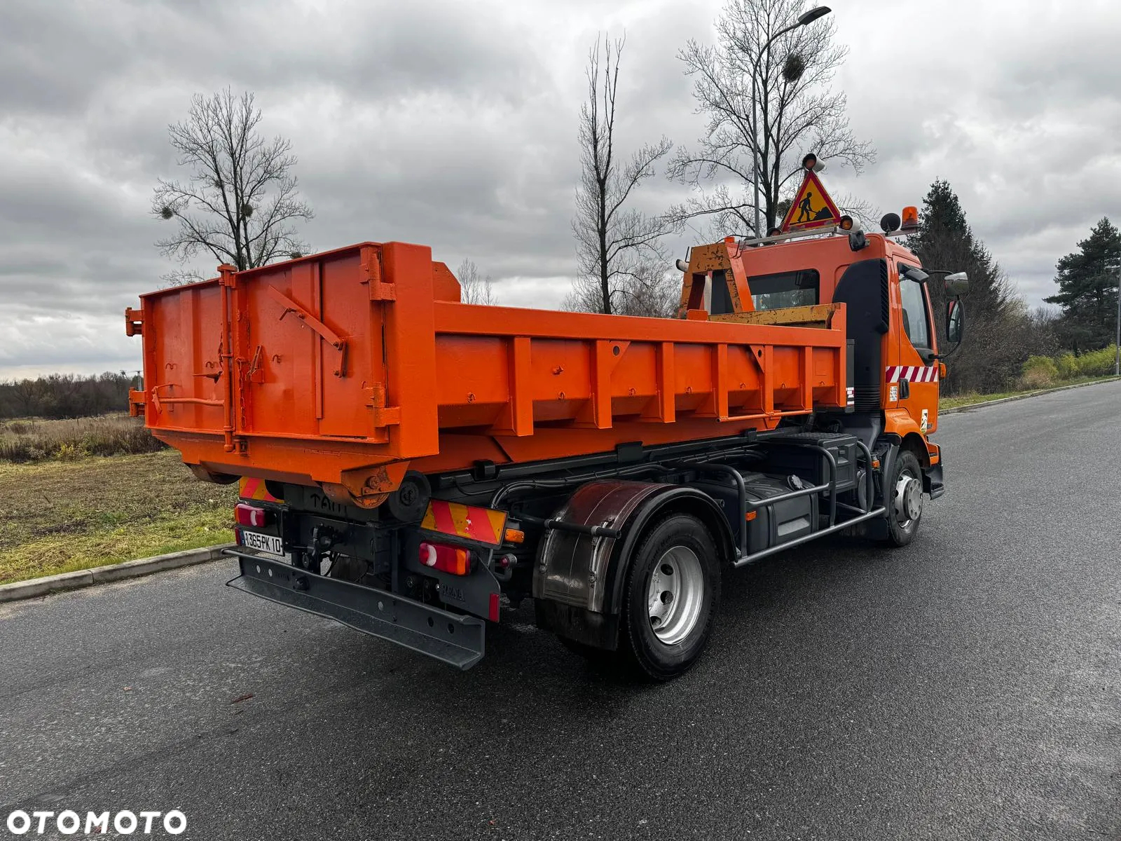Renault Midlum 220DCi Hakowiec 2005 r. Wywrotka Solarka Specjalny Pług Kompletny Zestaw Do Odśnieżania - 12
