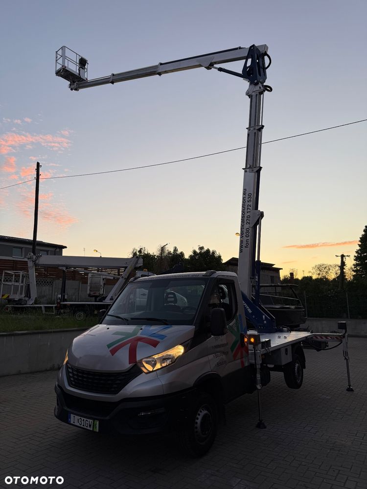 Iveco Podnośnik Koszowy Zwyżka 25 Metrów 12 w Bok! Multitel MX250 UDT!! 14tys Km 1200Mth! Jak Wumag Ruthamnn Gsr - 16