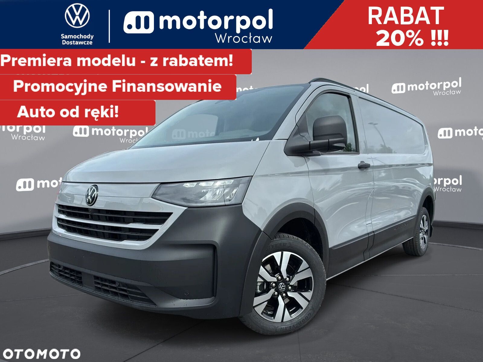 Volkswagen Transporter T7 PanAmericana/Furgon (L2) AUTOMAT, 2.0 TDI 150KM, r.o. 3500 mm - 1