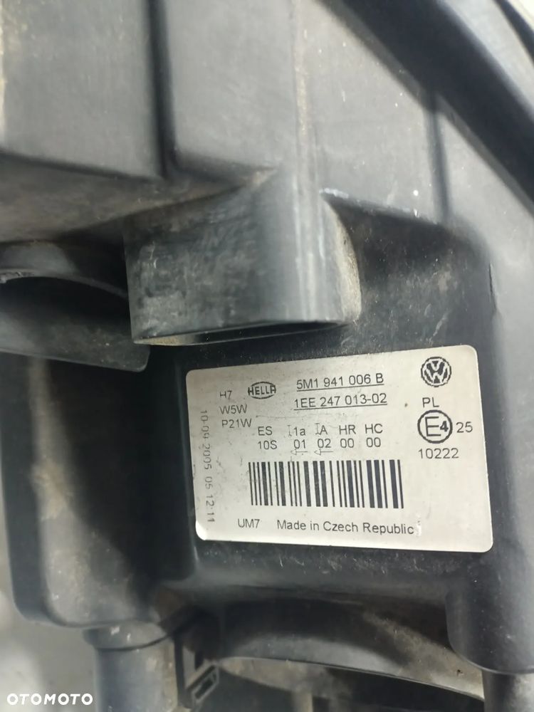 LAMPA PRZEDNIA PRAWA - VW GOLF PLUS 2005 ROK / EUROPA - 3