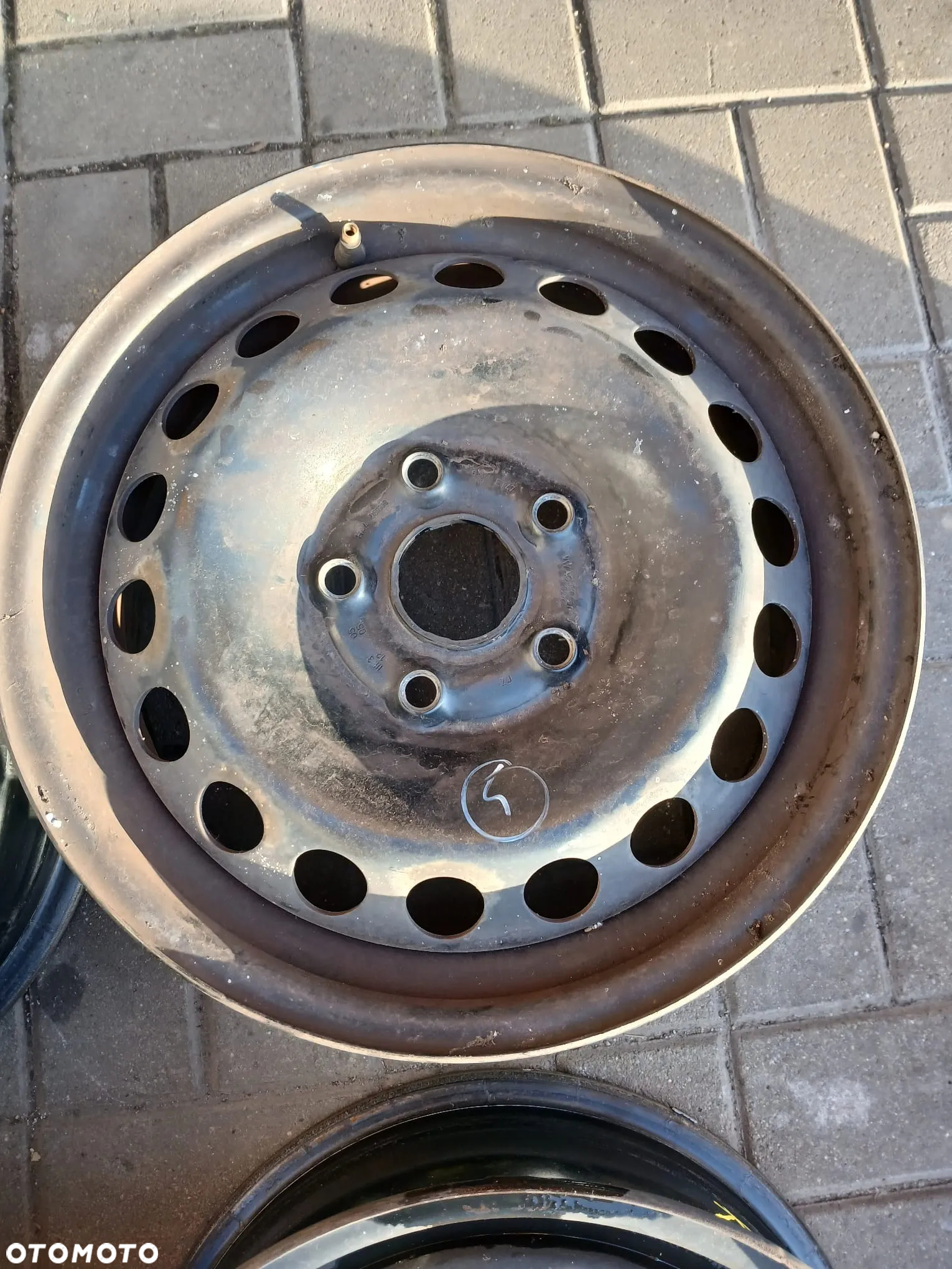FELGI STALOWE 5x112 6Jx15 CALI ET47 VW GOLF V VI CADDY TOURAN ALTEA LEON A38P OCTAVIA 4 SZTUKI KOMPLET - 4