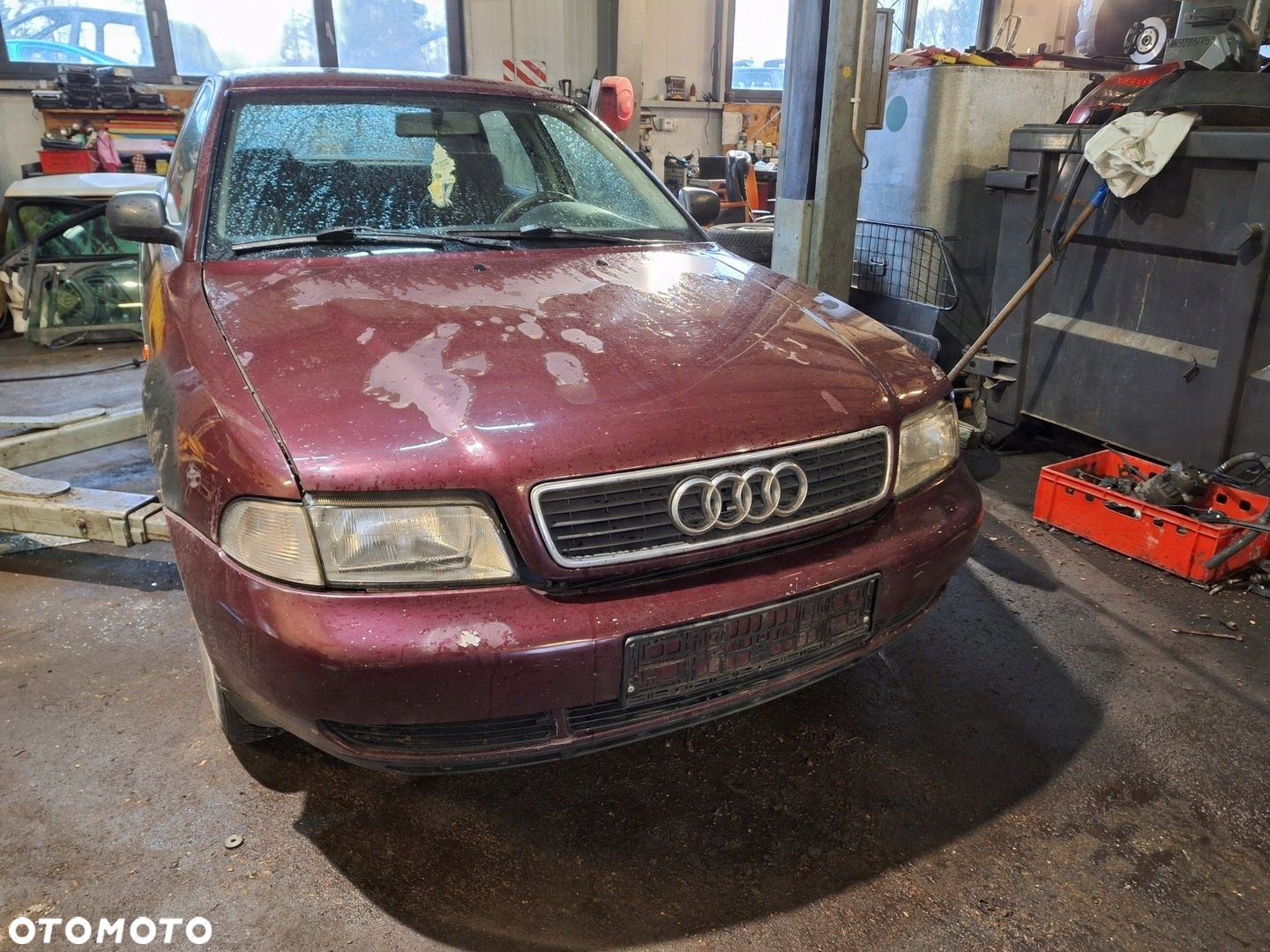 AUDI A4 B5 8D 1994-1999 PRZÓD ATRAPA KLAPA POKRYWA MASKA SILNIKA LZ3N 8D2 - 14