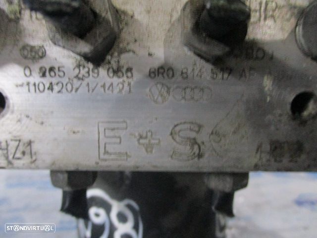 Abs 6R0614517AF 0265239056 6R0967379AK0001 6R0907379AFH05 SEAT IBIZA 6J 2011 1.6TDI 90Cv 3P Preto - 8