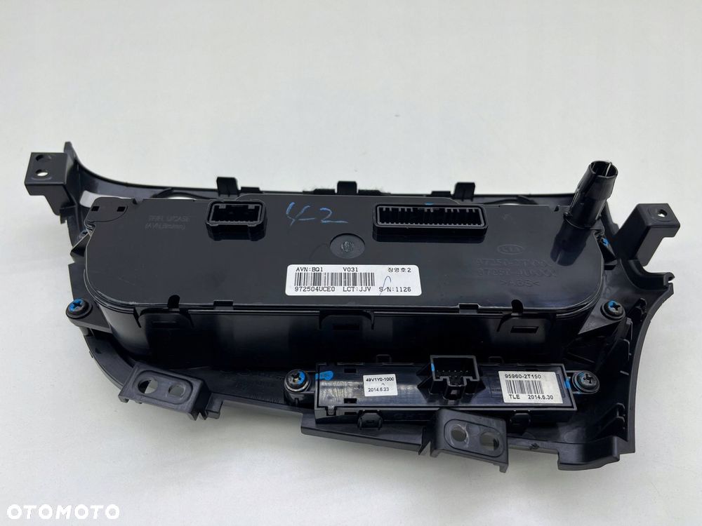 KIA OPTIMA III PANEL REGULACJA NAWIEWU KLIMATYZACJI 972504UCE0 - 7