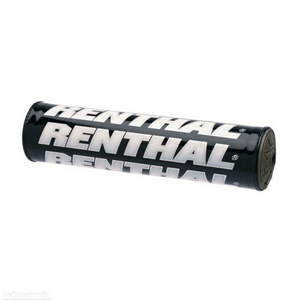 almofada guiador barra superior renthal preto p213 - 1
