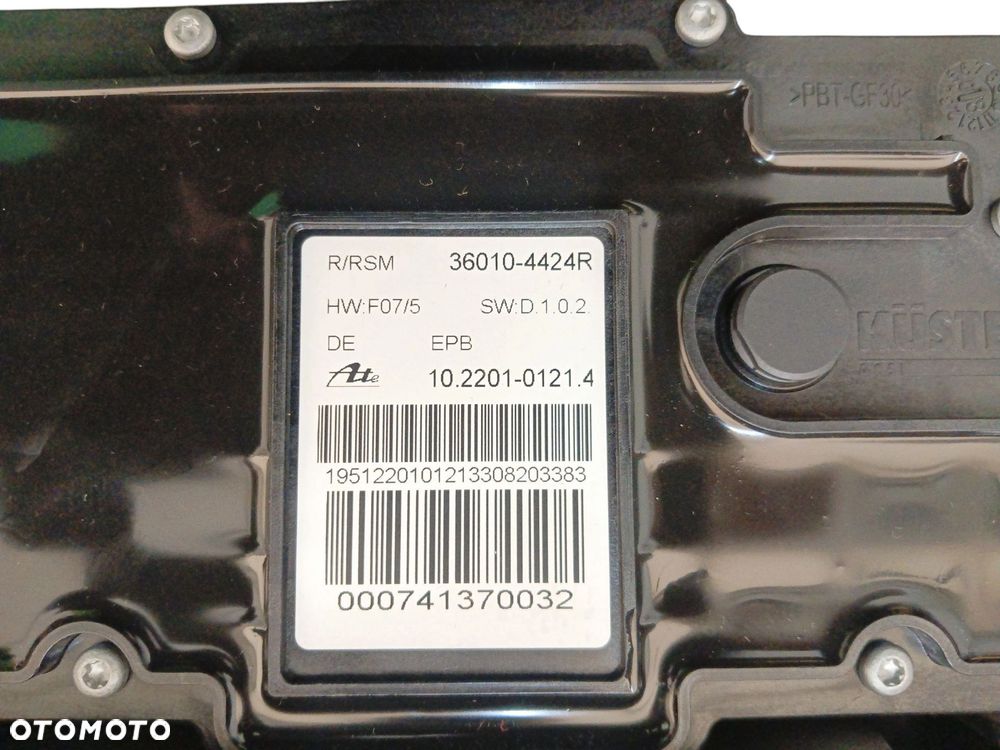 HAMULEC RĘCZNY ELEKTRYCZNY RENAULT KOLEOS I (2008-2011) 2.0 DCI 173KM 36010-4424R - 3