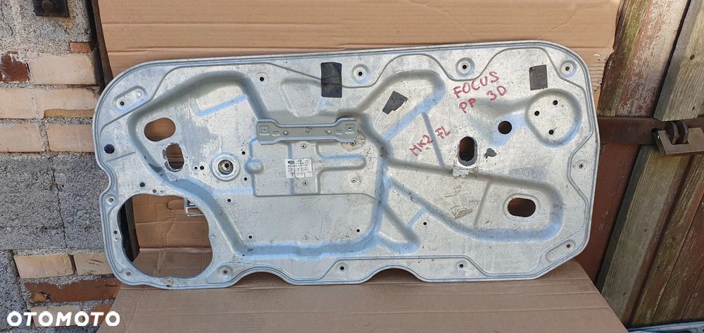 Mechanizm podnośnik szyby prawy przód Ford Focus MK2 3D - 1