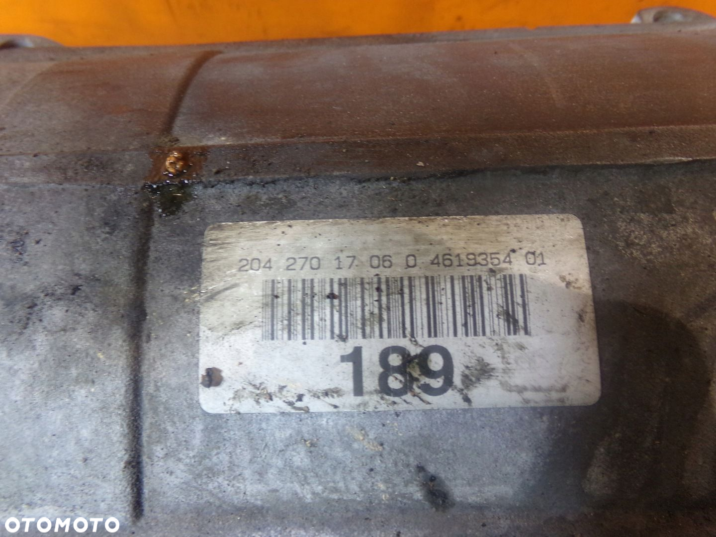 MERCEDES W204 1.8 CGI 11r 156KM skrzynia biegow AUTOMAT 2042701706 - 6