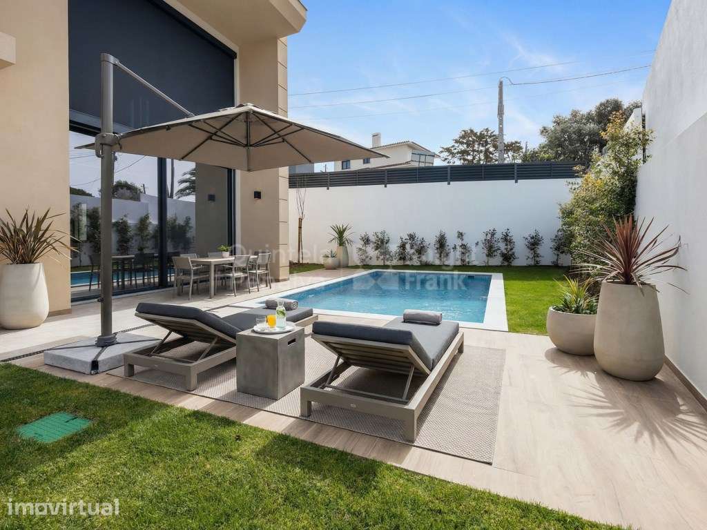 Moradia T4 independente com Rooftop em Murches, Cascais - Grande imagem: 5/25