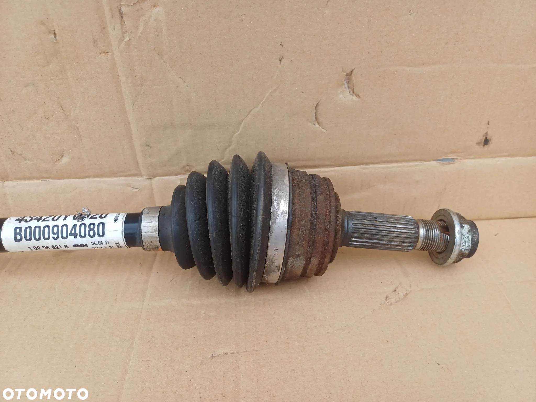 Półoś lewa Citroen C1 II Peugeot 108 Aygo II 1.2 VTI 10296821B 2014-2021 - 4