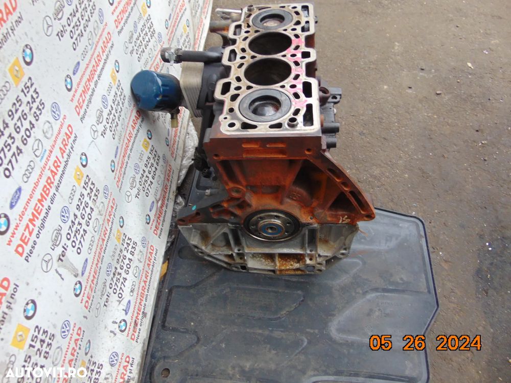 Bloc motor Renault 1.5 k9kg657 dacia intact fara probleme AMBIELAT - 4