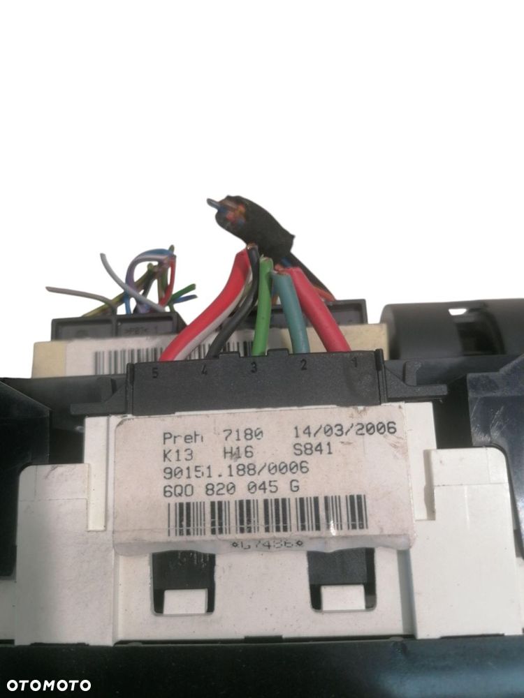 PANEL STEROWANIA KLIMATYZACJĄ VW POLO IV 9N 6Q0820045G - 3