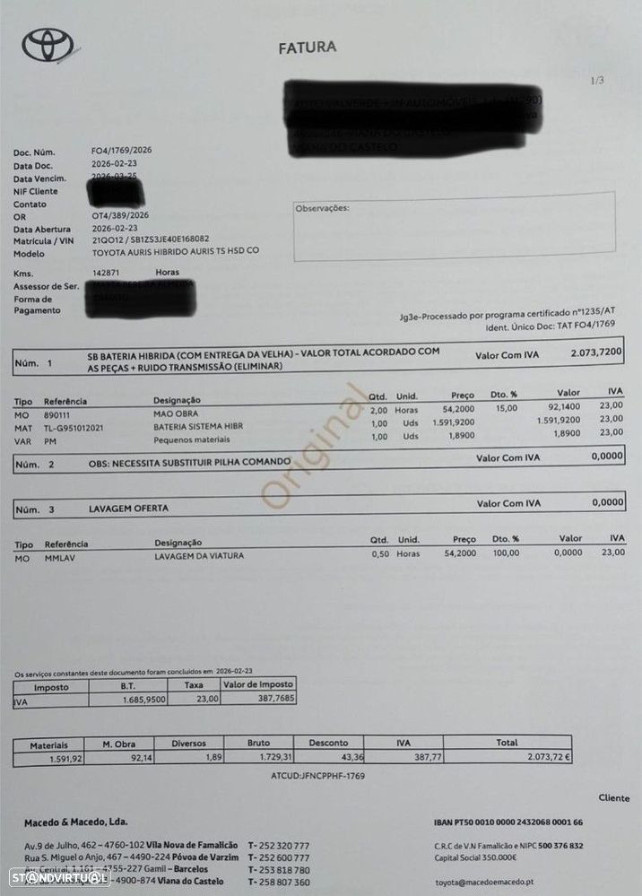 Toyota Auris 1.8 HSD Comfort +P.Sport+Navi - 24