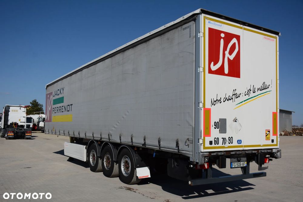 Fruehauf Firanka 2019r. / Oś podnoszona / SAF / Nowy dach / Wzmocniona podłoga - 3