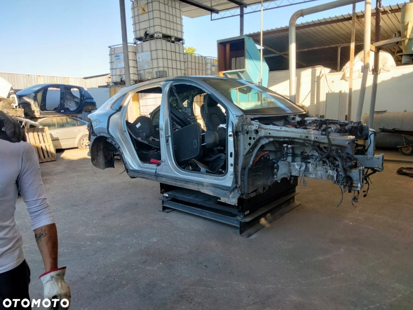 KAROSERIA ĆWIARTKA DACH PORSCHE CAYENNE 9Y - 2