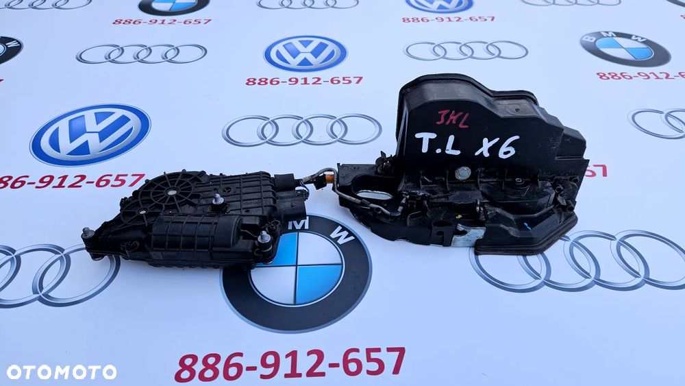 BMW X5 E70 X6 E71 X6 E72 Zamek Drzwi Tył Lewy Dociąg Tylny lewy 7315023 EUROPA IDEALNY - 1