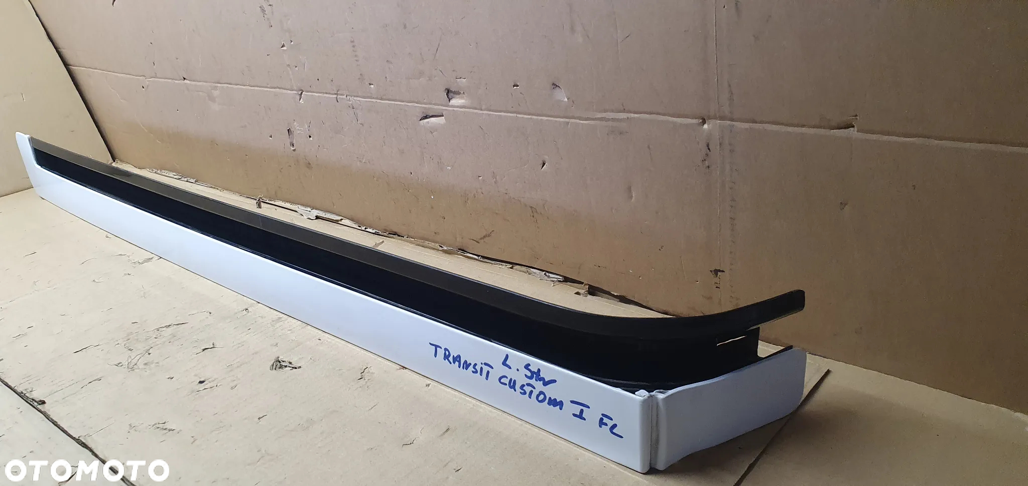 Osłona obudowa szyny drzwi przesuwnych szyna komplet lewa Ford Transit Custom MK8 Lift - 4
