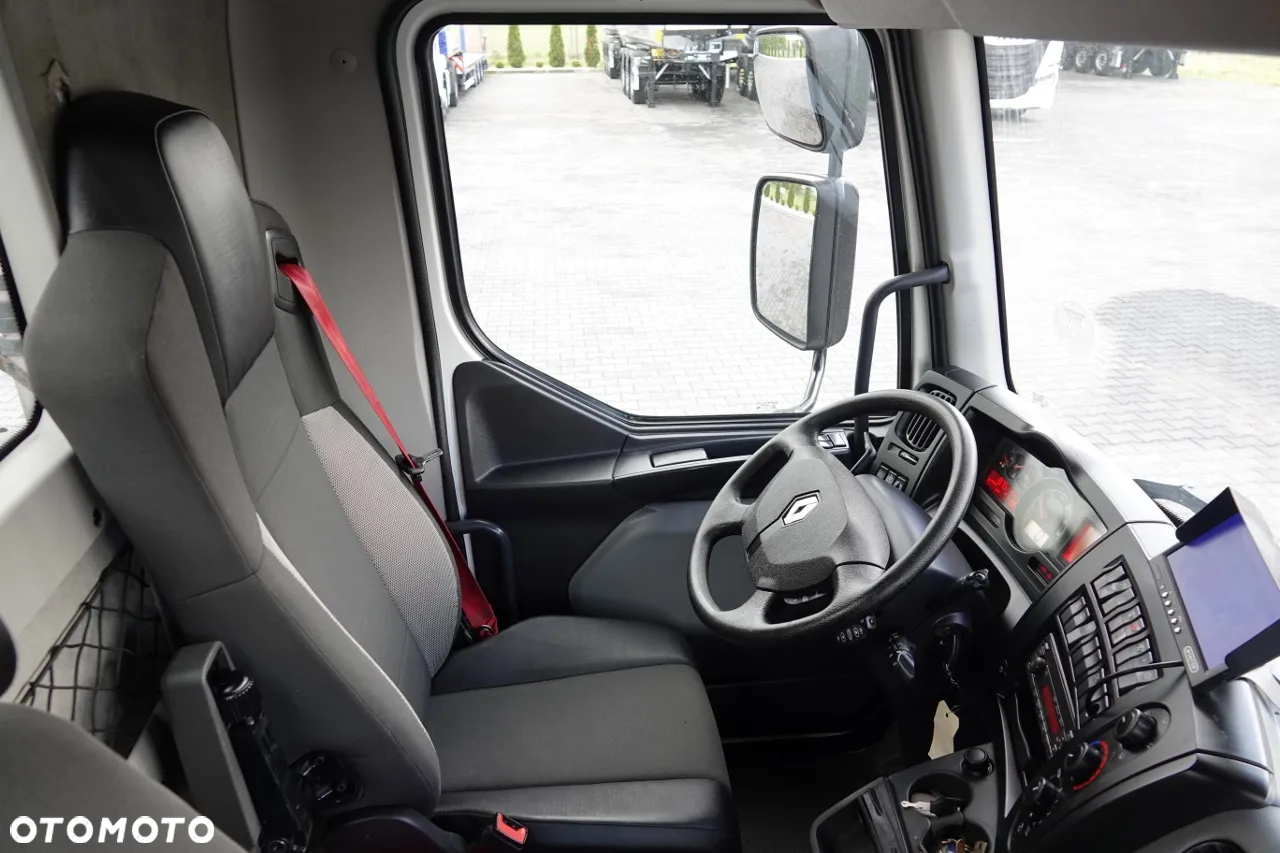Renault D 210/  4X2 / SKRZYNIOWY 5 M + HDS PALFINGER PK 8.501 SLD A / UDŹWIG 5 580G / STEROWANIE RADIOWE / ROTATOR / SPROWADZONY - 28