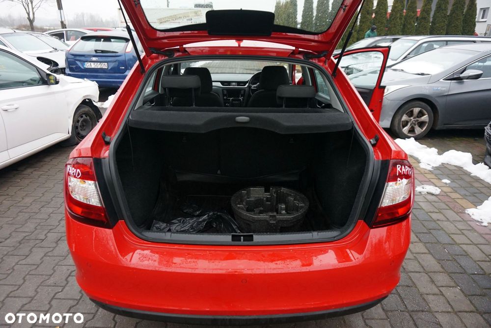 SKODA RAPID NH3 LIFT LB LIFTBACK 2017 LF3K 1.4 TDI CUSB 90KM RTE CZERWONY na części - 16