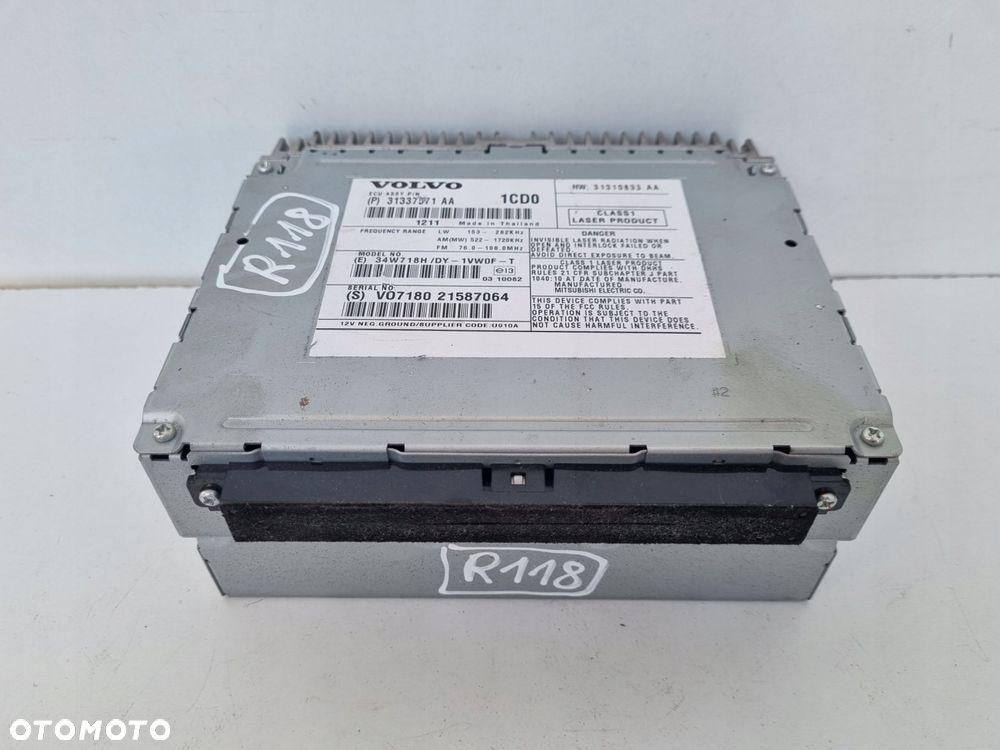 Volvo VOLVO V60 I S60 II XC60 I CZYTNIK NAWIGACJI Radio 31337571AA 31337571 - 1