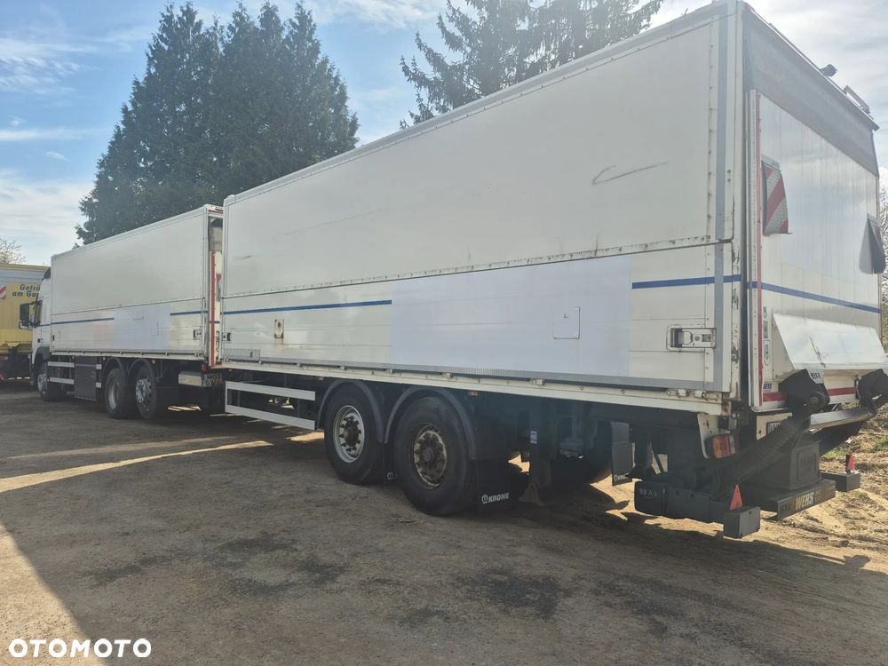 Volvo FM 410 KONTENER + WINDA / PRZYCZEPA TANDEM KRONE + WINDA ZESTAW PRZEJEZDNY - 3