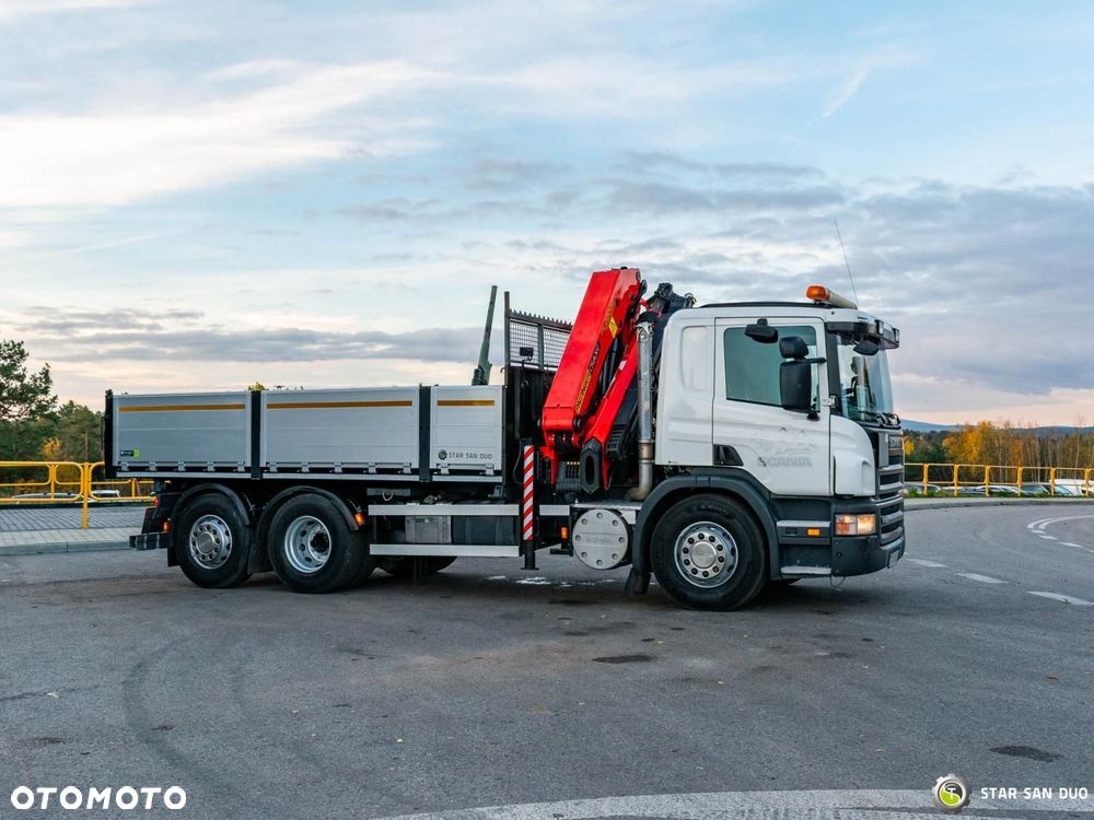 Scania P320 6x2 PALFINGER PK 20002 HDS Żuraw Wywrotka - 13