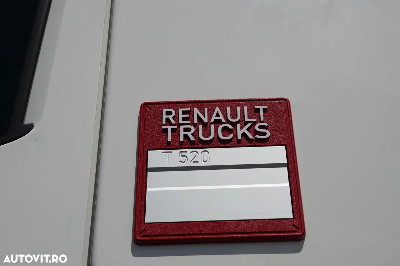 Renault T 520 / CABĂ ÎNALTĂ / CONTRACTUL SERVICII POST - 21