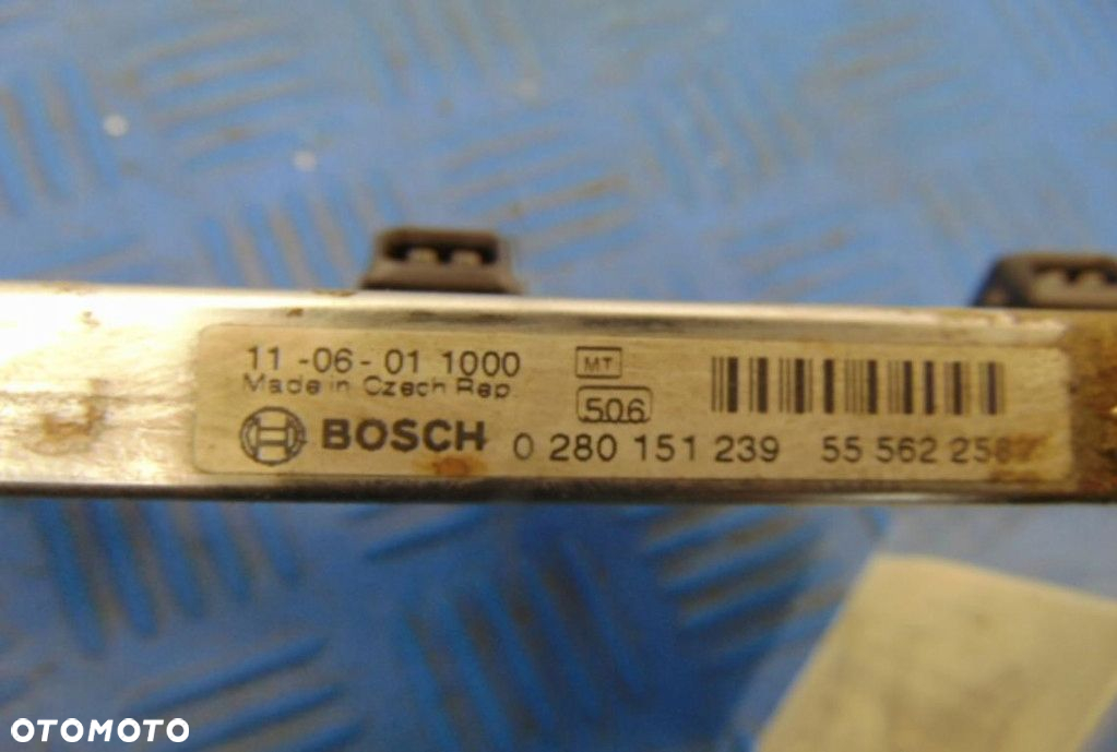 OPEL CORSA D 1.2B LISTWA WTRYSKOWA 0280151239 - 5