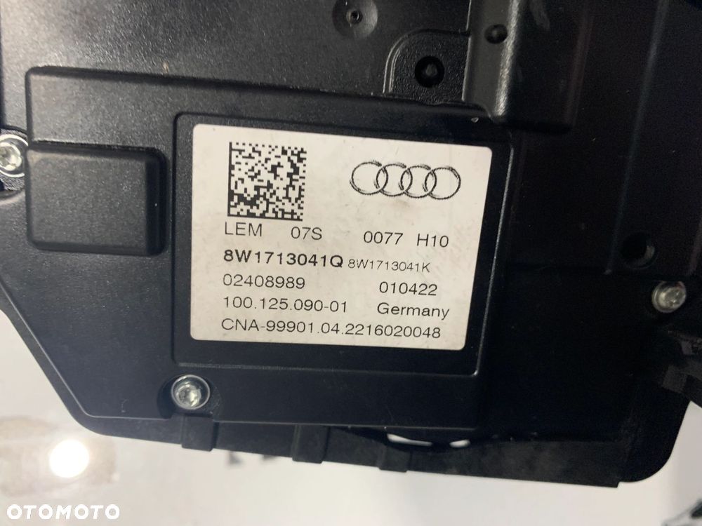 LEWAREK GAŁKA ZMIANY BIEGÓW AUDI A4 B9 SKÓRA 8W1713041N 8W1713041Q - 12
