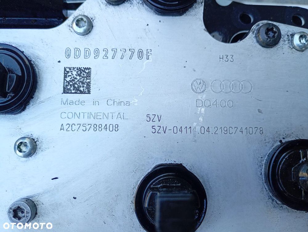 Mechatronika Skrzyni Biegów DQ400 0DD927770F  0DD325066F VW Audi Skoda Seat - 6