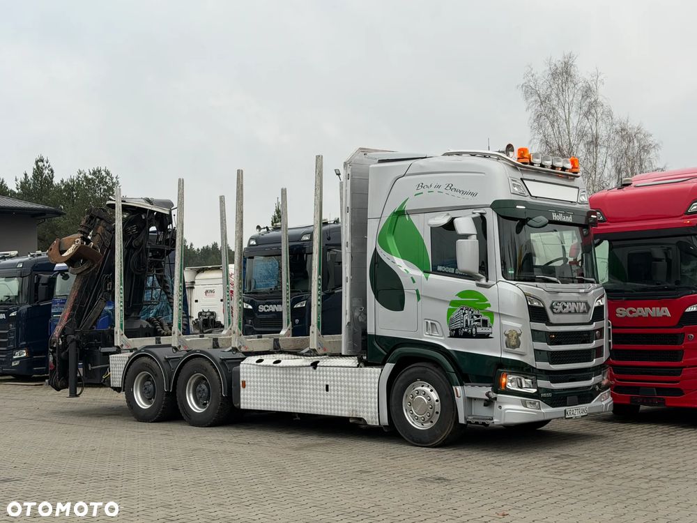 Scania Scania R650 bez EGR pełna opcja palfinger epsilon Z 2x wysów 2018/19 6x4 - 3