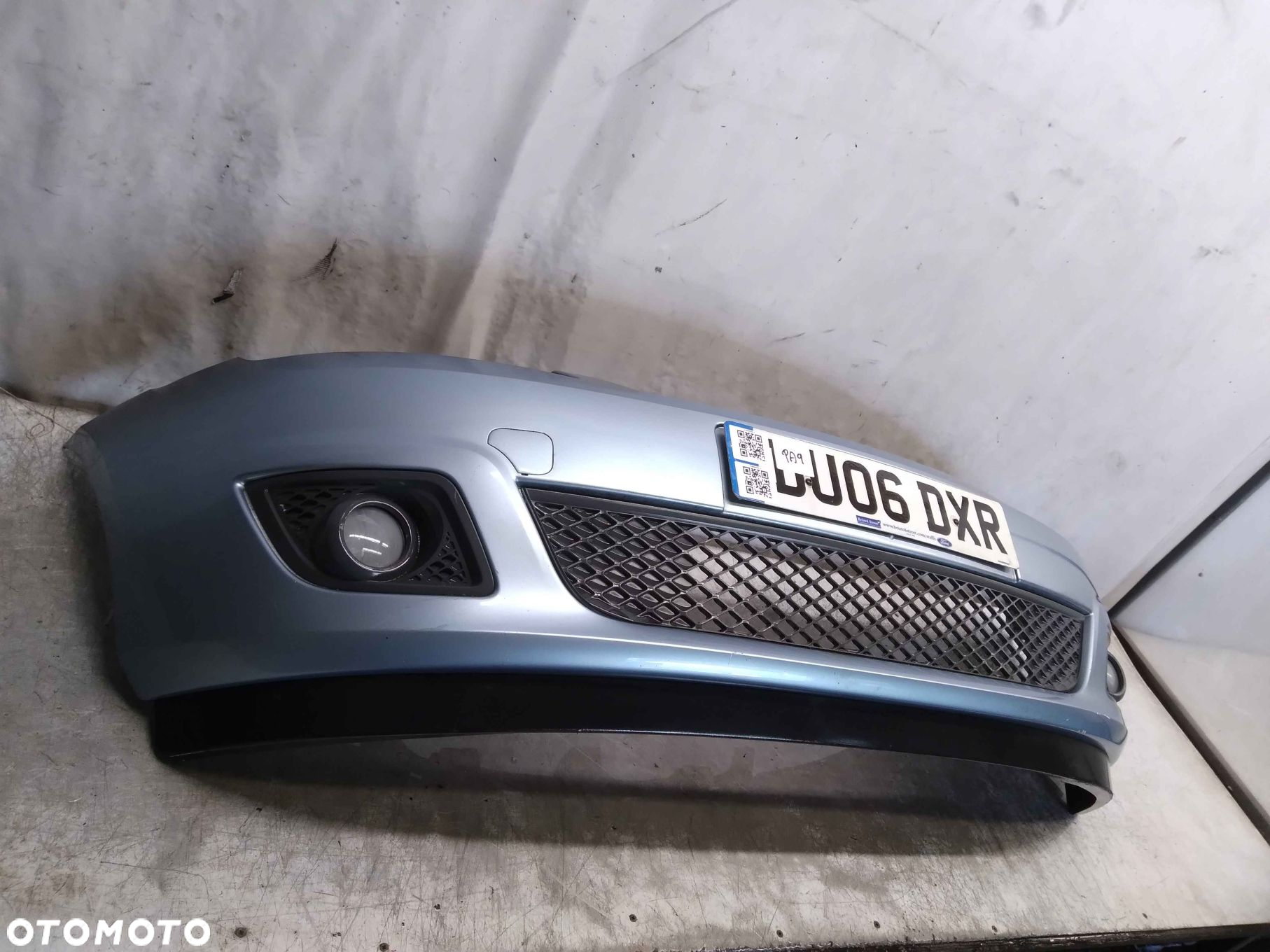 @ ZDERZAK PRZÓD PRZEDNI DO FORD FIESTA MK6 VI LIFT FL BŁĘKITNY J4 HALOGENY - 3