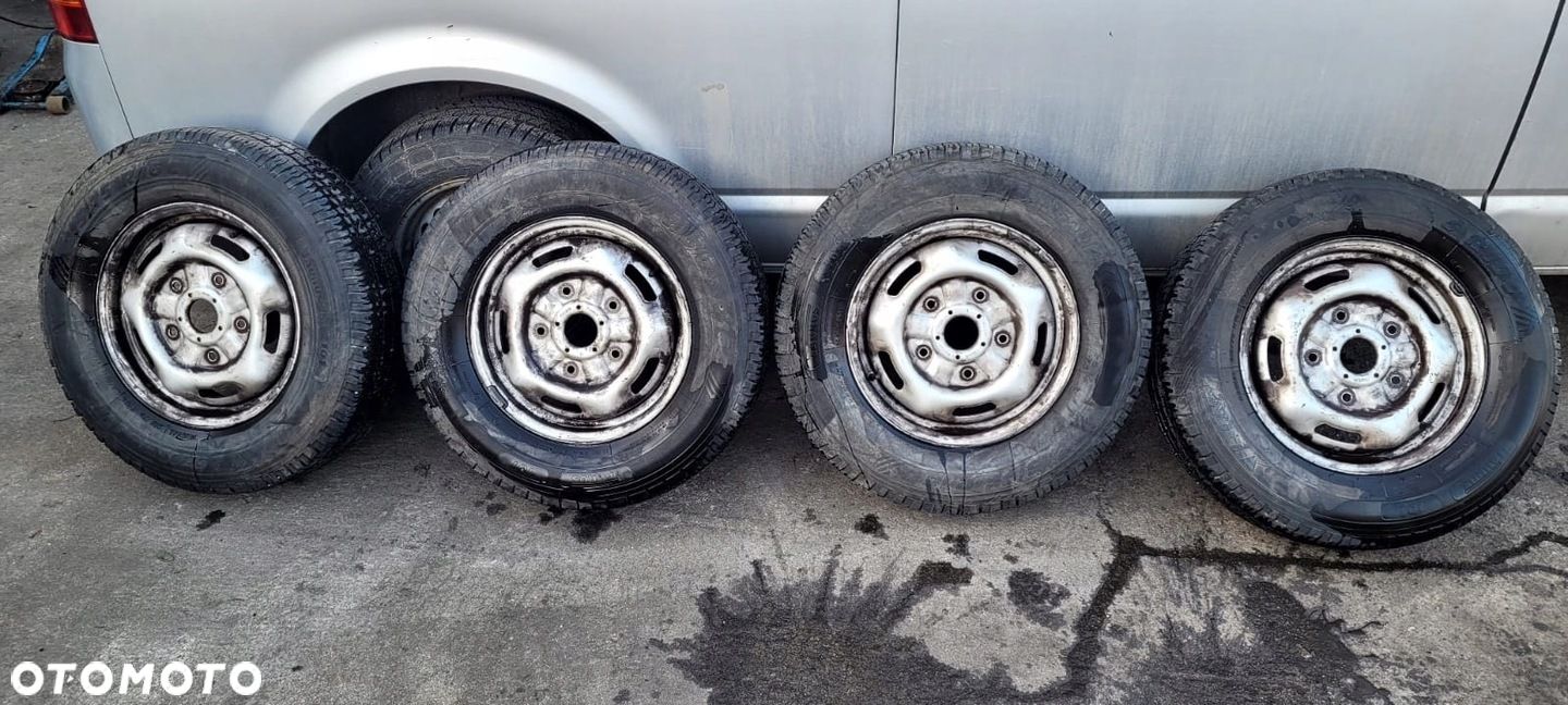Transit 2,2 TDCI MK7 komplet felg z oponami 215/75/R16C - 1