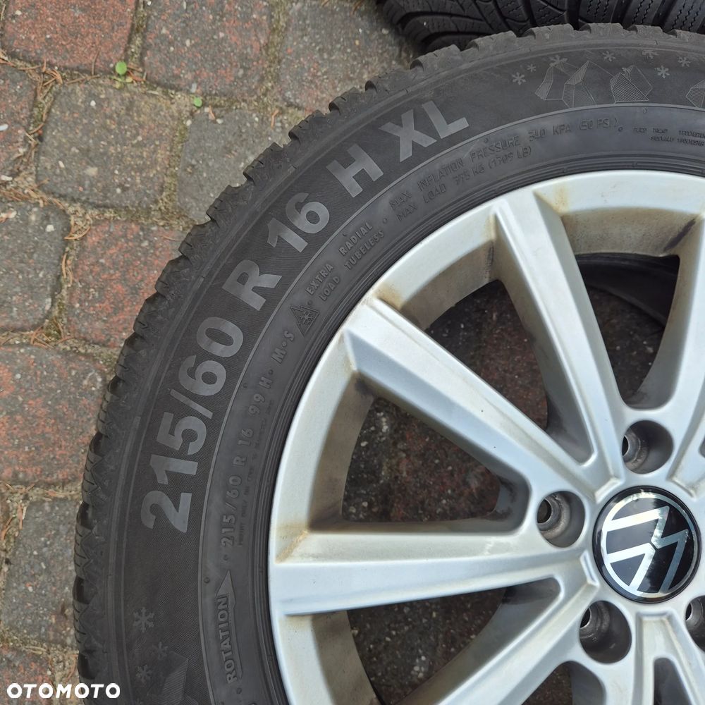 ZIMA 215/60 R16 VW PASSAT T-ROC BEETLE TOURAN SKODA SUPERB OCTAVIA KAROQ - 7