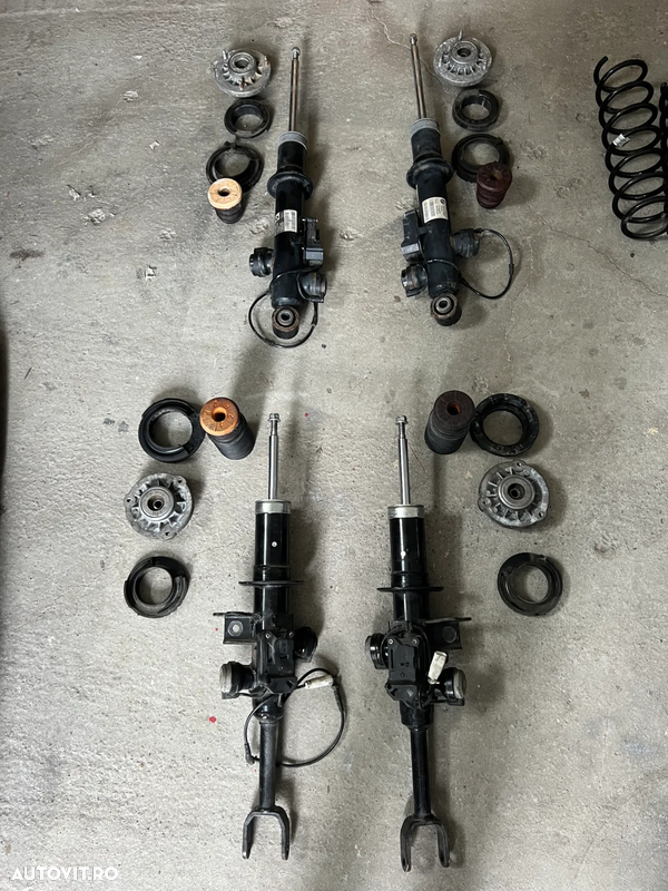 Amortizoare EDC BMW F10 Amortizor EDC BMW F10 fata  Amortizoare complete fabricatie 2014 impecabile amortizoare electrice EDC BMW F10