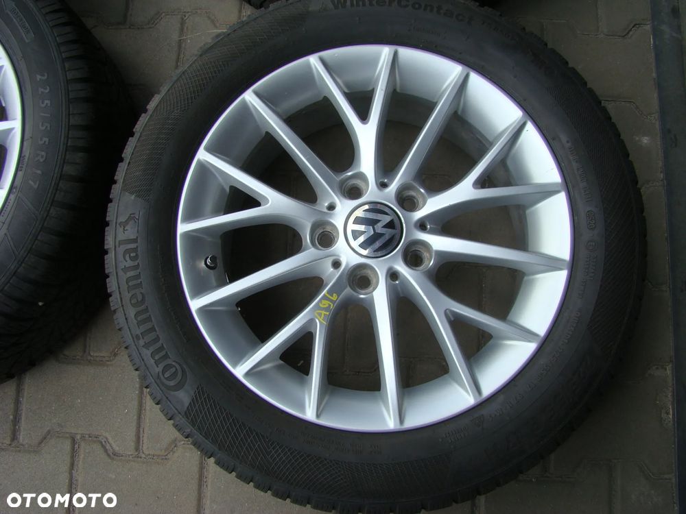 a96 5x120 VW Transporter Caravelle Multivan T5 T6 7jx17 opony zima - 2