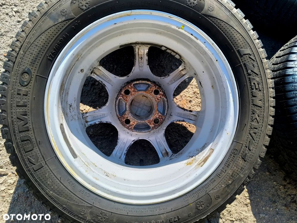 4x108 Felgi aluminiowe alufelgi 14 Koła Zimowe Zima FORD FIESTA PUMA COURIER KA II 2 KA+ FUSION FOCUS MAZDA 2 6mm Legnica ALU-RAD 175/65 - 13