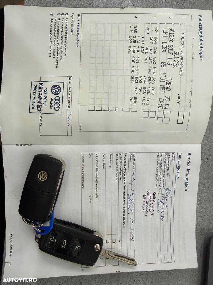 Volkswagen Golf 1.6 TDI DPF BlueMotion Technology Comfortline - 11