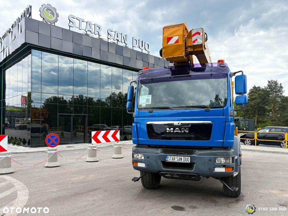 MAN TGM 18.330 4x4 MULTITEL J335 Podnośnik Koszowy - 5
