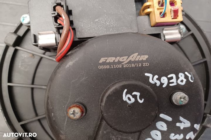 Ventilator aeroterma 0599.1102 0599.1102 Audi A3 8P [2003 - 2005] Hat - 3